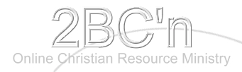2BC'n Online Christian Resource Ministry