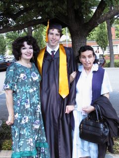 Grandma, Mom, and I